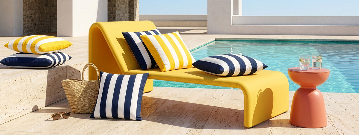Housse de coussin jardin